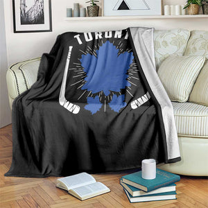 Toronto Ice Hockey Lover Throw Blanket Vintage Canada Gift TS12 Print Your Wear