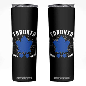 Toronto Ice Hockey Lover Skinny Tumbler Vintage Canada Gift TS12 Black Print Your Wear