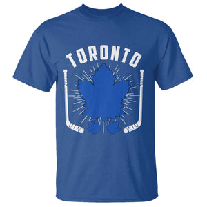 Toronto Ice Hockey Lover T Shirt Vintage Canada Gift TS12 Royal Blue Print Your Wear