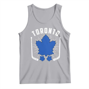 Toronto Ice Hockey Lover Tank Top Vintage Canada Gift TS12 Athletic Heather Print Your Wear