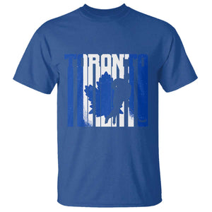 Ice Hockey Torontonian Player T Shirt Toronto Flag Gift TS12 Royal Blue Print Your Wear