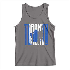 Ice Hockey Torontonian Player Tank Top Toronto Flag Gift TS12 Deep Heather Print Your Wear