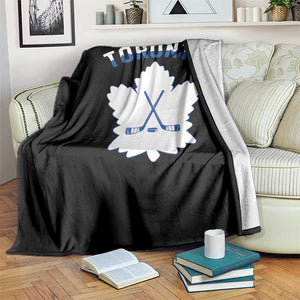 Toronto Ice Hockey Lover Throw Blanket Gift For Torontonian TS12 Print Your Wear