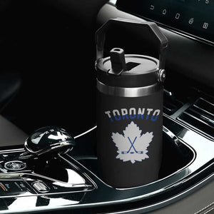 Toronto Ice Hockey Lover Flip Straw Tumbler Gift For Torontonian TS12 Print Your Wear