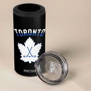 Toronto Ice Hockey Lover 4 in 1 Can Cooler Tumbler Gift For Torontonian TS12 Print Your Wear