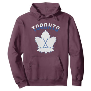 Toronto Ice Hockey Lover Hoodie Gift For Torontonian TS12 Maroon Print Your Wear