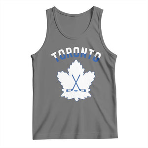 Toronto Ice Hockey Lover Tank Top Gift For Torontonian TS12 Black Heather Print Your Wear