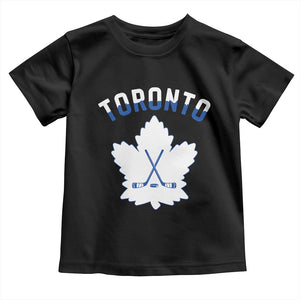 Toronto Ice Hockey Lover Toddler T Shirt Gift For Torontonian TS12 Black Print Your Wear