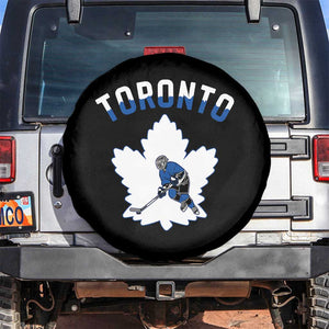 Toronto Ice Hockey Player Spare Tire Cover Canadian Winter Sport TS12 No hole Black Print Your Wear