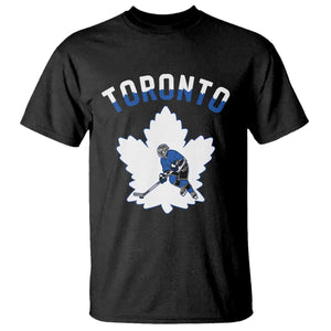 Toronto Ice Hockey Player T Shirt Canadian Winter Sport TS12 Black Print Your Wear