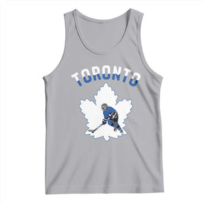 Toronto Ice Hockey Player Tank Top Canadian Winter Sport TS12 Athletic Heather Print Your Wear