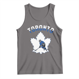Toronto Ice Hockey Player Tank Top Canadian Winter Sport TS12 Deep Heather Print Your Wear