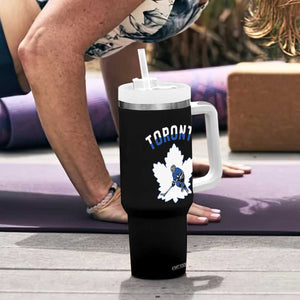 Toronto Ice Hockey Player Tumbler With Handle Canadian Winter Sport TS12 Print Your Wear