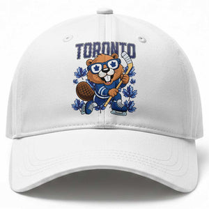 Toronto Ice Hockey Beaver Baseball Cap Canadian Pride Gift TS12 Print Your Wear