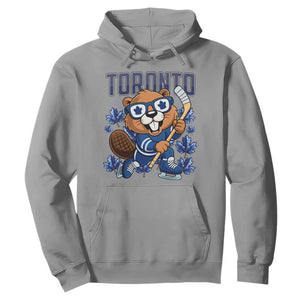 Toronto Ice Hockey Beaver Hoodie Canadian Pride Gift TS12 Sport Gray Print Your Wear