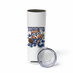 Toronto Ice Hockey Beaver Skinny Tumbler Canadian Pride Gift TS12 Print Your Wear