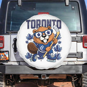 Toronto Ice Hockey Beaver Spare Tire Cover Canadian Pride Gift TS12 No hole White Print Your Wear