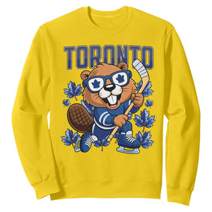 Toronto Ice Hockey Beaver Sweatshirt Canadian Pride Gift TS12 Daisy Print Your Wear