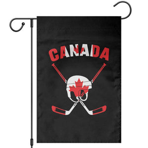 Canada Hockey Fan Ice Hockey Gear Red White Gift Garden Flag TS12 Black Print Your Wear