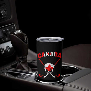Canada Hockey Fan Ice Hockey Gear Red White Gift Tumbler Cup TS12 Print Your Wear