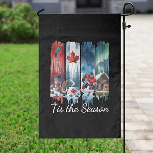 Christmas Canada Ice Hockey Lover Garden Flag Tis The Season TS12 Print Your Wear