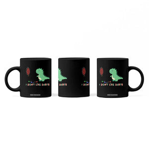 Funny Dinosaur Dartist Player Gift Coffee Mug I Do Not Like Darts TS12 Print Your Wear