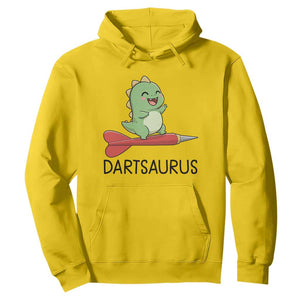 Cute Dartsaurus Playing Dart Hoodie Dinosaur Lover Gift TS12 Daisy Print Your Wear