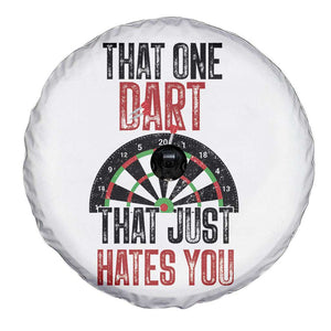 That One Dart That Just Hates You Spare Tire Cover Funny Dartist Gift TS12 Print Your Wear