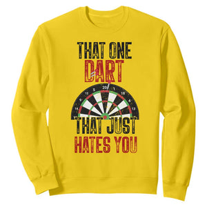 That One Dart That Just Hates You Sweatshirt Funny Dartist Gift TS12 Daisy Print Your Wear