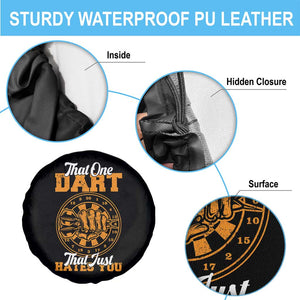 Funny Dartist Pub Game Spare Tire Cover That One Dart That Just Hates You TS12 Print Your Wear