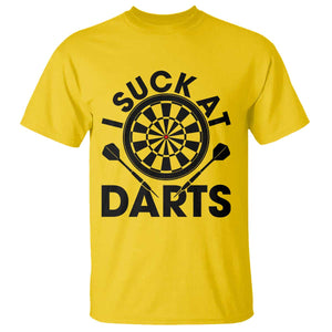 Funny I Suck At Darts T Shirt Darts Lover Gift For Bad Players TS12 Daisy Print Your Wear