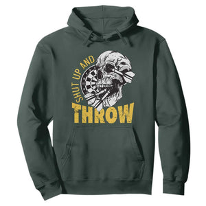 Funny Skeleton Darts Player Hoodie I Suck At Darts TS12 Dark Forest Green Print Your Wear