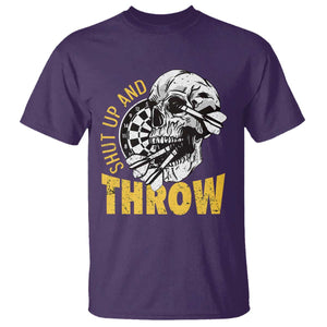 Funny Skeleton Darts Player T Shirt I Suck At Darts TS12 Purple Print Your Wear