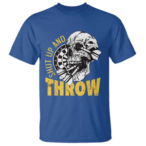 Funny Skeleton Darts Player T Shirt I Suck At Darts TS12 Royal Blue Print Your Wear