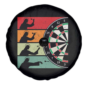 Vintage Darts Player Christian Faith Gift Spare Tire Cover Jesus Bullseye Shooter TS12 Print Your Wear