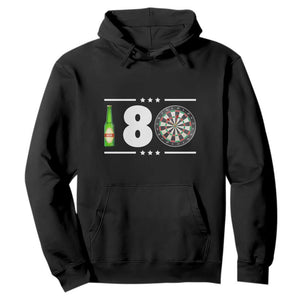 Darts Master 180 And Beer Hoodie Funny Bullseye Shooter Gift TS12 Black Print Your Wear