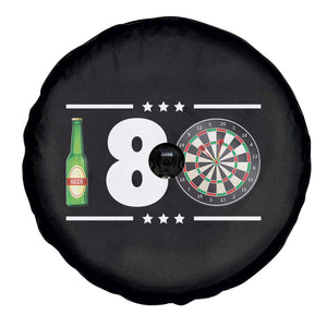 Darts Master 180 And Beer Spare Tire Cover Funny Bullseye Shooter Gift TS12 Print Your Wear