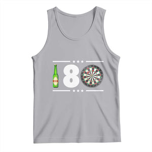 Darts Master 180 And Beer Tank Top Funny Bullseye Shooter Gift TS12 Athletic Heather Print Your Wear