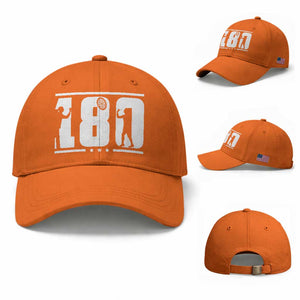 Darts 180 Max Score Player Baseball Cap Darts Fan Gift TS12 Baseball Cap Universal Fit Orange Print Your Wear