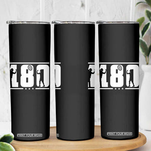 Darts 180 Max Score Player Skinny Tumbler Darts Fan Gift TS12 Print Your Wear