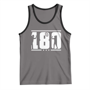 Darts 180 Max Score Player Tank Top Darts Fan Gift TS12 Deep Heather Black Print Your Wear