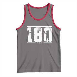Darts 180 Max Score Player Tank Top Darts Fan Gift TS12 Deep Heather Red Print Your Wear