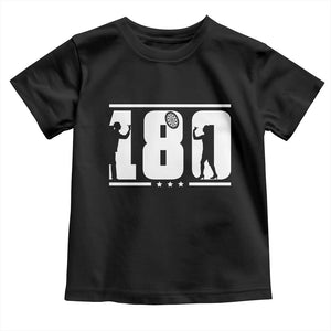 Darts 180 Max Score Player Toddler T Shirt Darts Fan Gift TS12 Black Print Your Wear