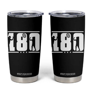 Darts 180 Max Score Player Tumbler Cup Darts Fan Gift TS12 Black Print Your Wear