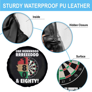 One Hundred And Eighty Spare Tire Cover Funny Darts Player Gift TS12 Print Your Wear