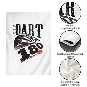 Max Score 180 Darts Lover Garden Flag Darts Team Party Gift TS12 Print Your Wear