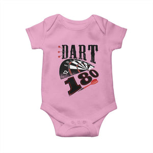 Max Score 180 Darts Lover Baby Onesie Darts Team Party Gift TS12 Light Pink Print Your Wear
