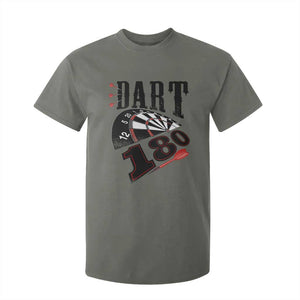 Max Score 180 Darts Lover T Shirt For Kid Darts Team Party Gift TS12 Military Green Print Your Wear