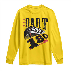 Max Score 180 Darts Lover Long Sleeve Shirt Darts Team Party Gift TS12 Daisy Print Your Wear