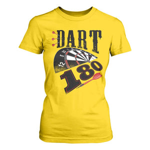Max Score 180 Darts Lover T Shirt For Women Darts Team Party Gift TS12 Daisy Print Your Wear